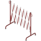 Folding barrier | can be extended to 3,50 m | red / white